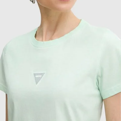 Camiseta Guess Verde Mujer 2