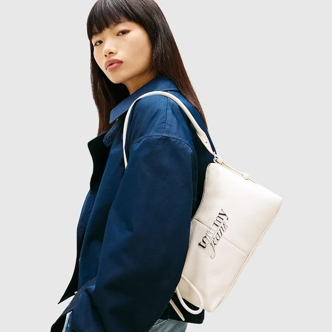 Bolso Tommy Hilfiger Marfil Mujer