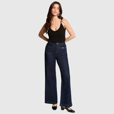 Camiseta Morgan Negra Mujer 2