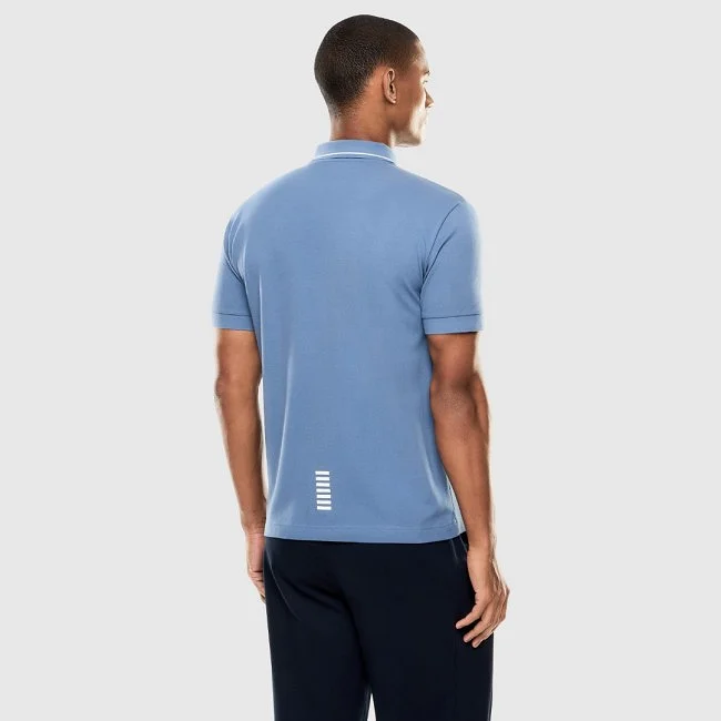 Polo Armani Azul Hombre