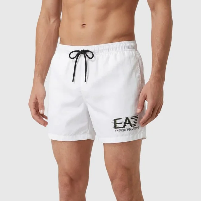 Bañador Armani Blanco Hombre