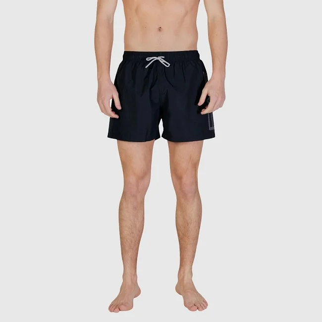 Bañador Armani Negro Hombre