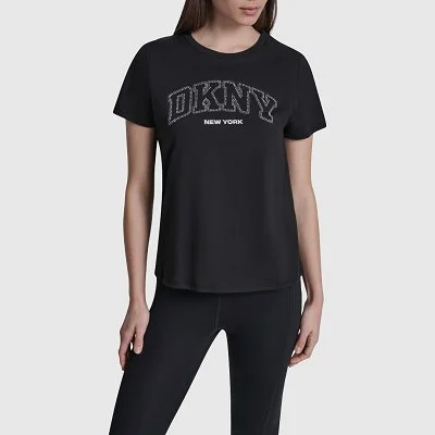 Camiseta DKNY Negra Mujer