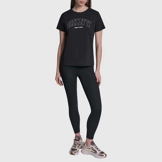 Camiseta DKNY Negra Mujer