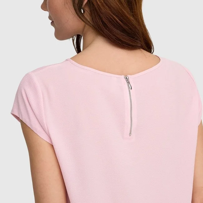 Camiseta ONLY Rosa Mujer