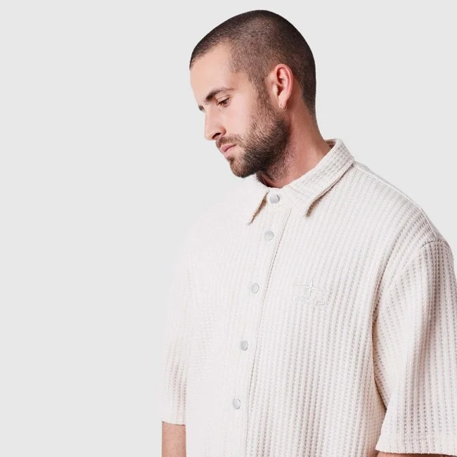 Camisa Project x Paris Beige Hombre