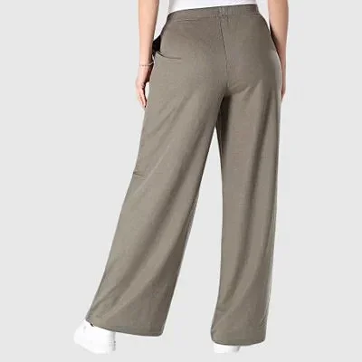 Pantalón ONLY Verde Mujer 2