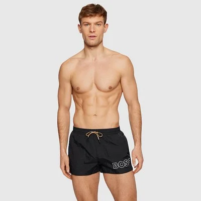 Bañador Boss Negro Hombre