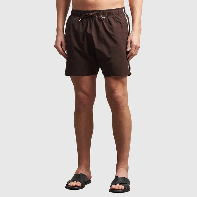 Bañador Boss Marrón Hombre