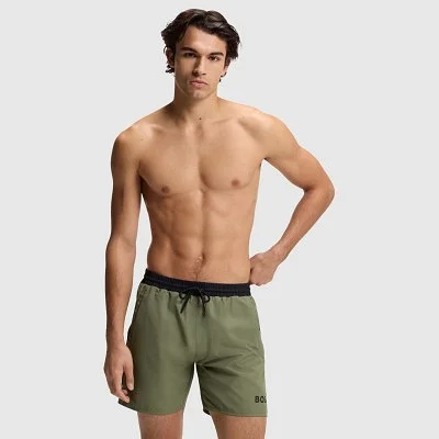 Bañador Boss Verde Hombre