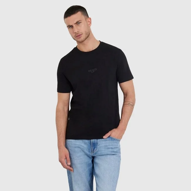 Camiseta Guess Negra Hombre