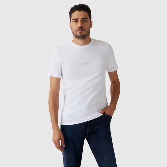 Camiseta Guess Blanca Hombre