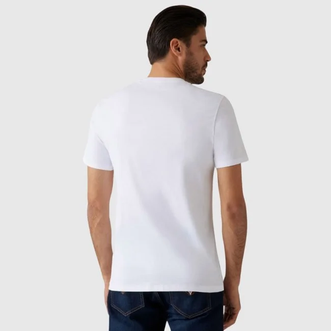 Camiseta Guess Blanca Hombre