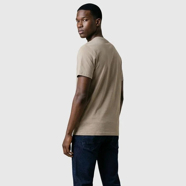 Camiseta Guess Marrón Hombre