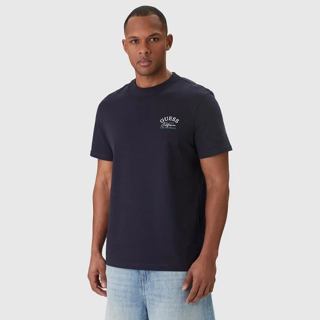 Camiseta Guess Azul Marino Hombre