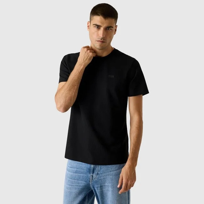 Camiseta Guess Negra Hombre