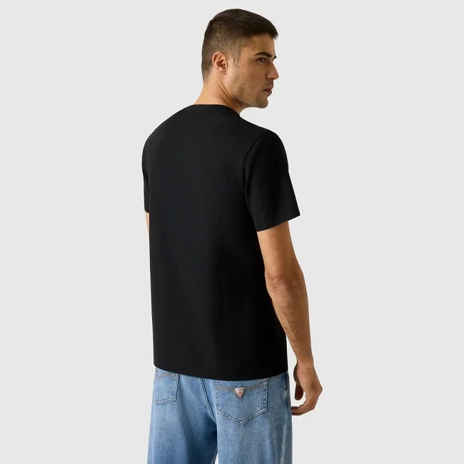 Camiseta Guess Negra Hombre