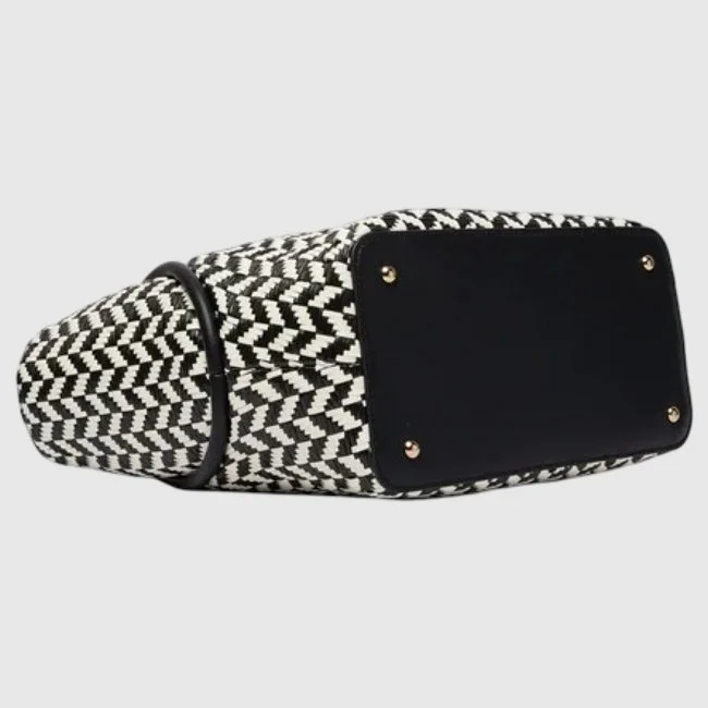 Bolso Guess Blanco y Negro Mujer