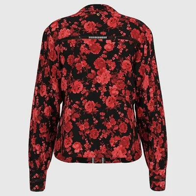 Camisa Guess Roja y Negra... 2