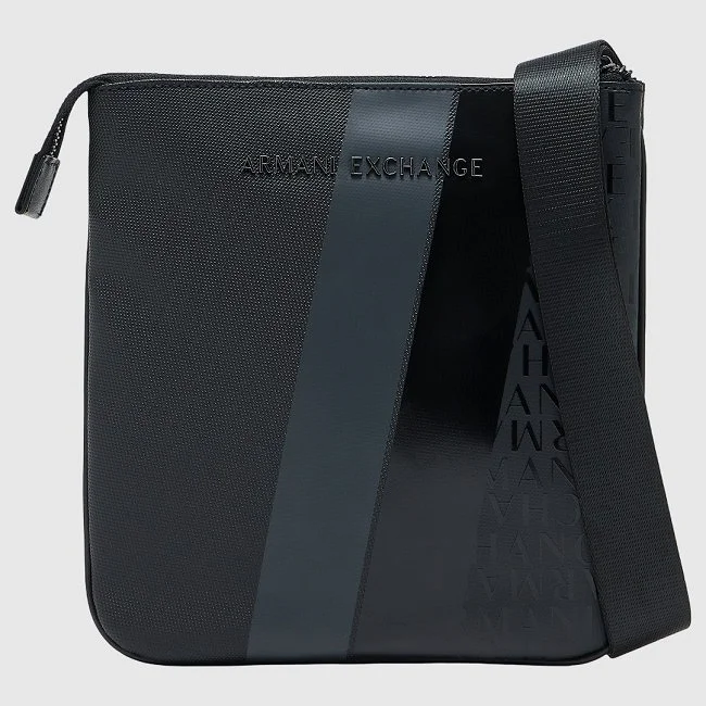 Bandolera Armani Exchange Negra Hombre