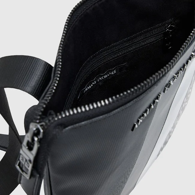 Bandolera Armani Exchange Negra Hombre
