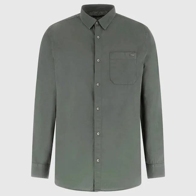 Camisa Guess Verde Hombre