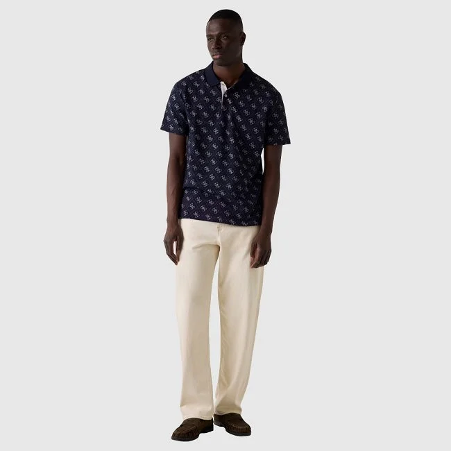 Polo Guess Azul Hombre