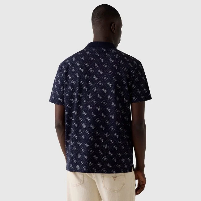 Polo Guess Azul Hombre