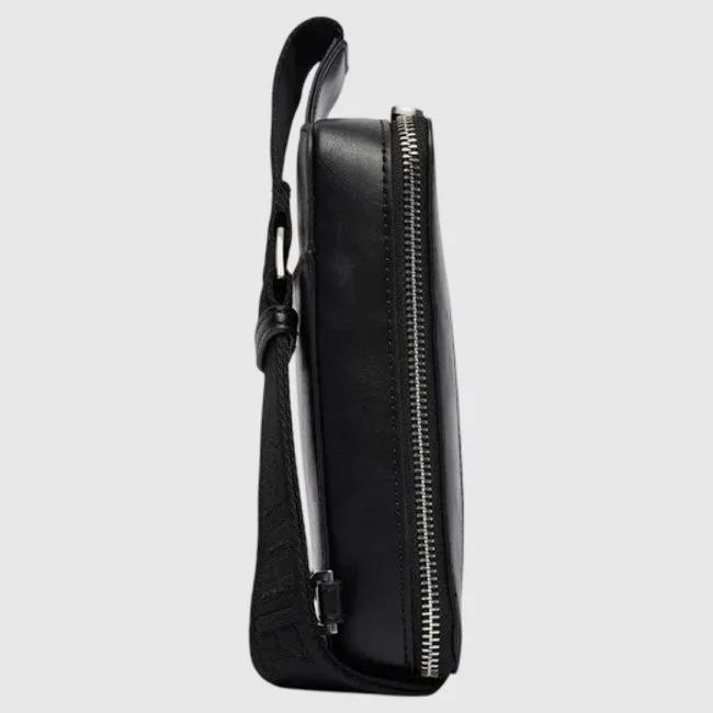 Bandolera Guess Negra Hombre