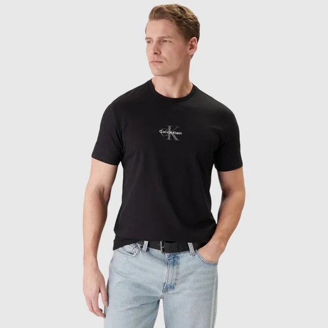 Camiseta Calvin Klein Negra Hombre