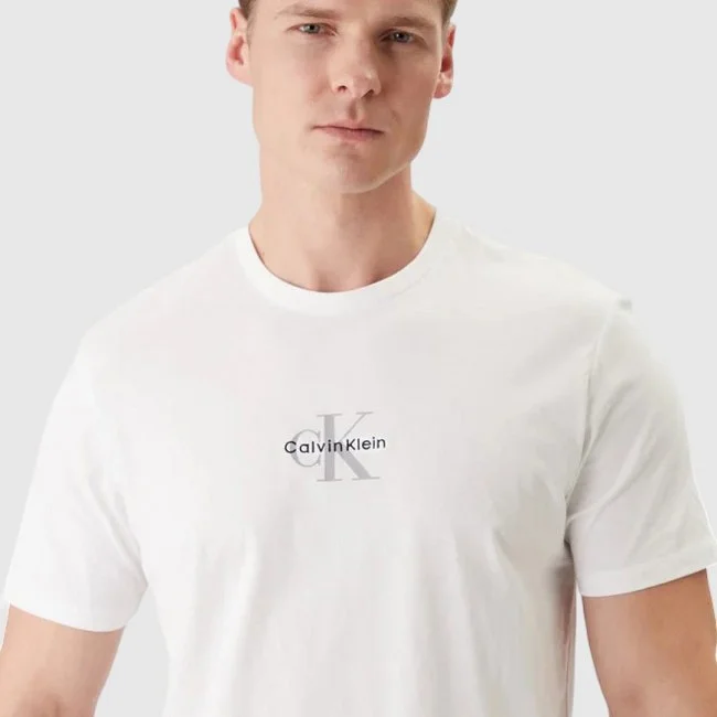 Camiseta Calvin Klein Blanca Hombre