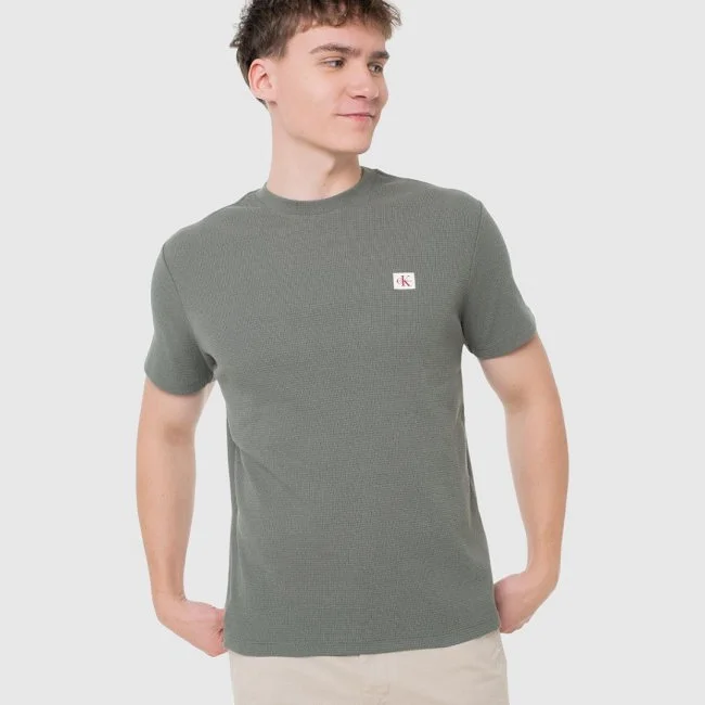 Camiseta Calvin Klein Verde Hombre