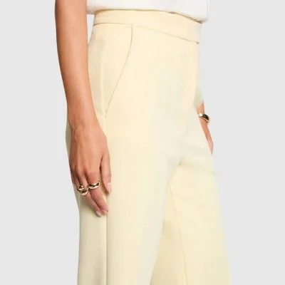 Pantalón Morgan Amarillo Mujer 2