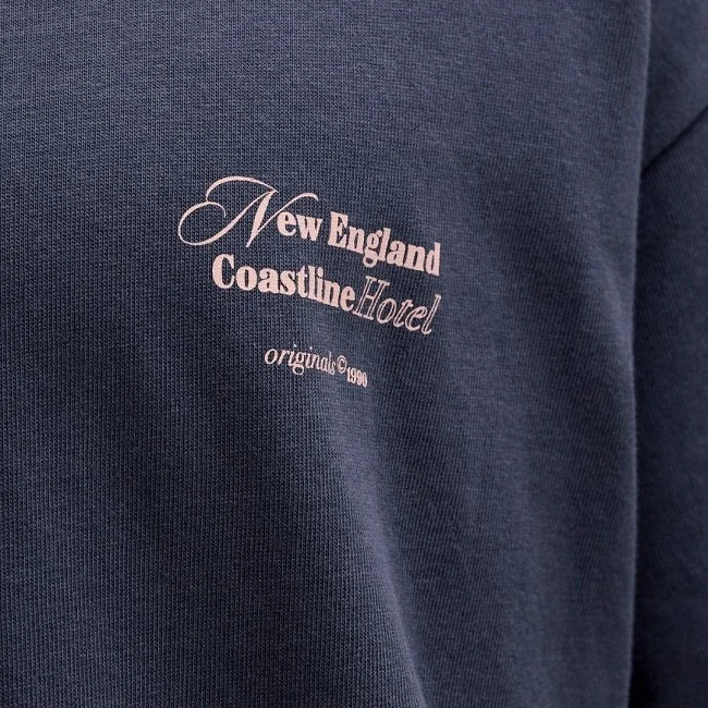 Camiseta Jack & Jones Azul Marino Hombre