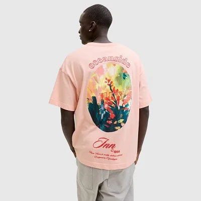 Camiseta Jack & Jones Rosa... 2