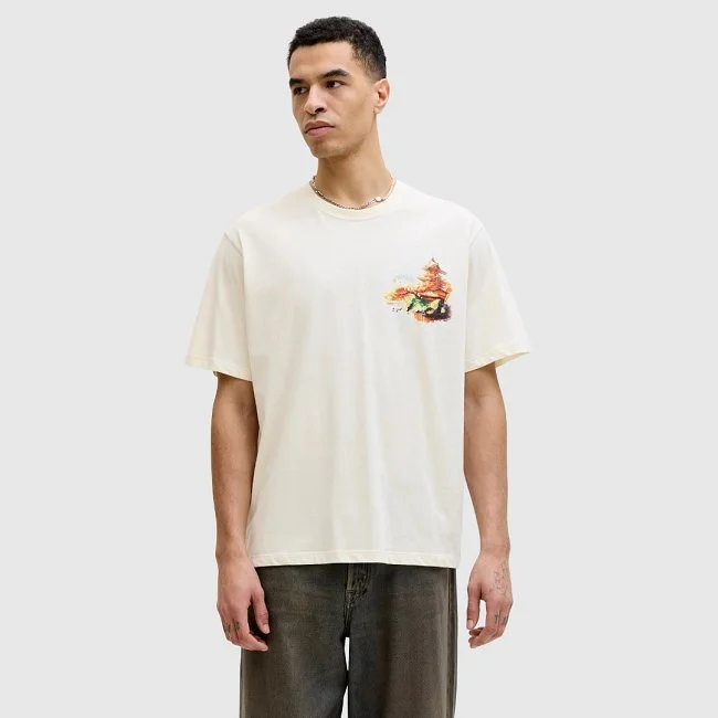 Camiseta Jack & Jones Beige Hombre