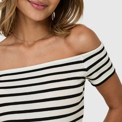 Camiseta ONLY Rayas Mujer 2