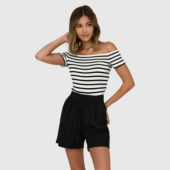 Camiseta ONLY Rayas Mujer