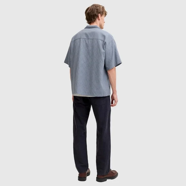 Camisa Jack & Jones Azul Hombre
