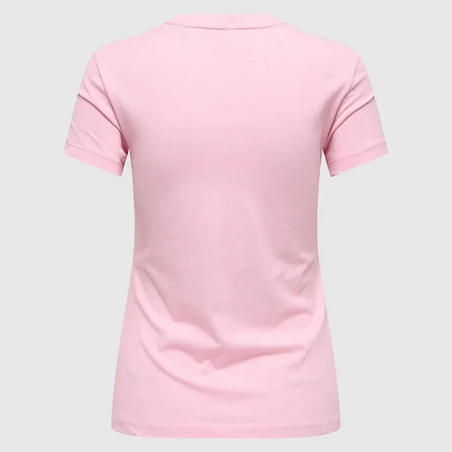 Camiseta ONLY Rosa Mujer