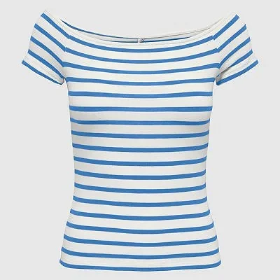 Camiseta ONLY Rayas Mujer