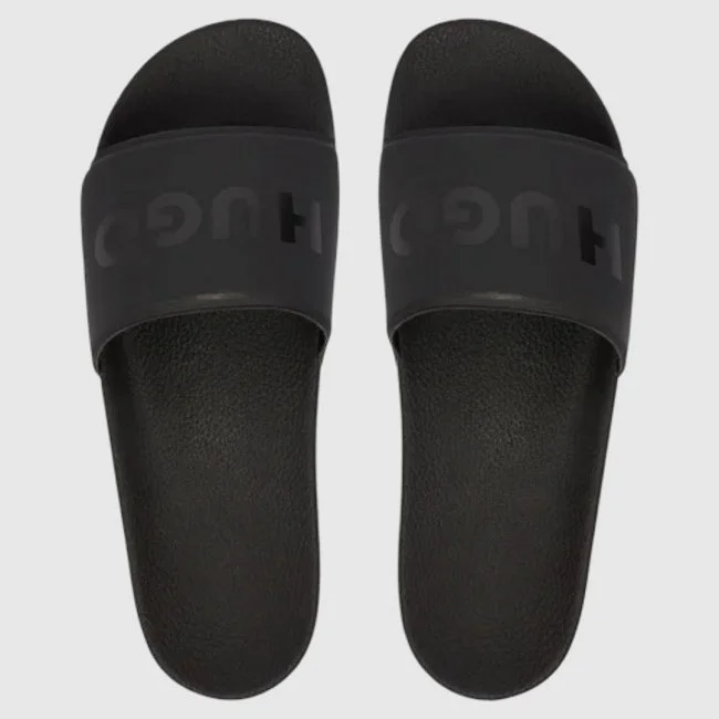 Chanclas Hugo Negras Hombre