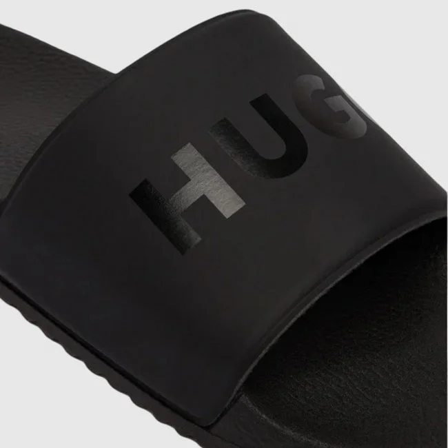 Chanclas Hugo Negras Hombre