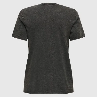 Camiseta ONLY Negra Mujer 2