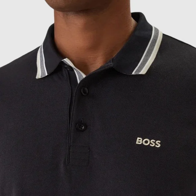 Polo Boss Azul Hombre