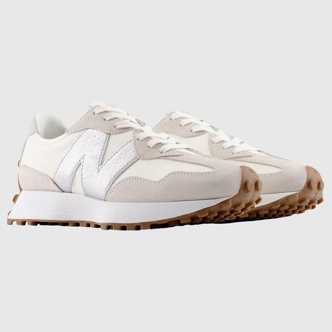 Zapatillas New Balance W327 Beiges y...