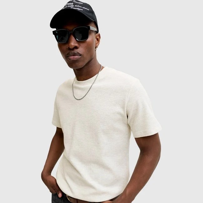 Camiseta Jack & Jones Marfil Hombre