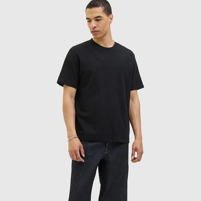 Camiseta Jack & Jones Negra Hombre