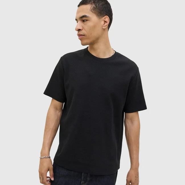 Camiseta Jack & Jones Negra Hombre