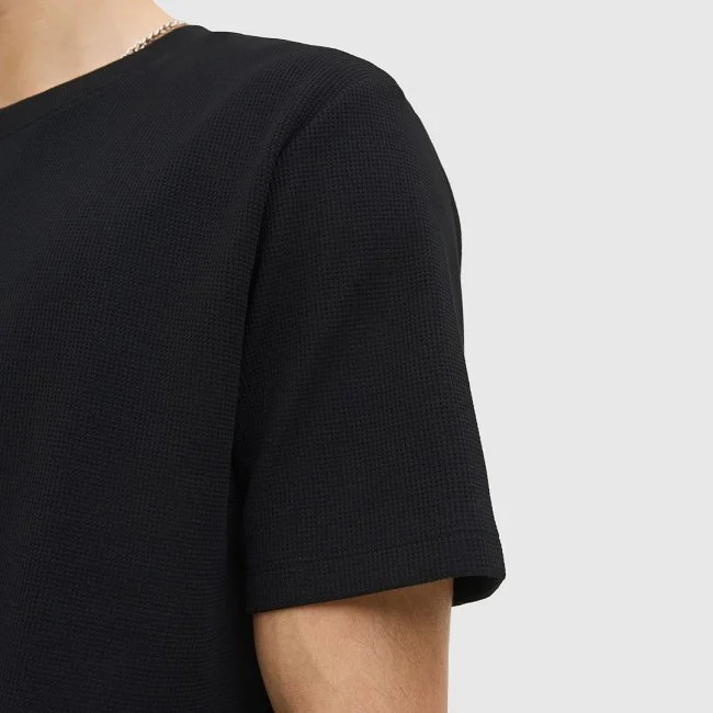 Camiseta Jack & Jones Negra Hombre